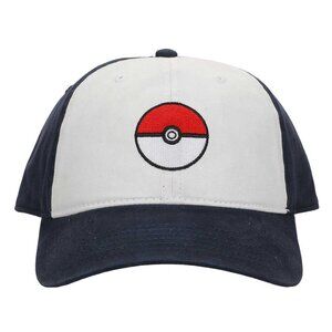 Pokemon Pokeball Embroidered Contrast Hat